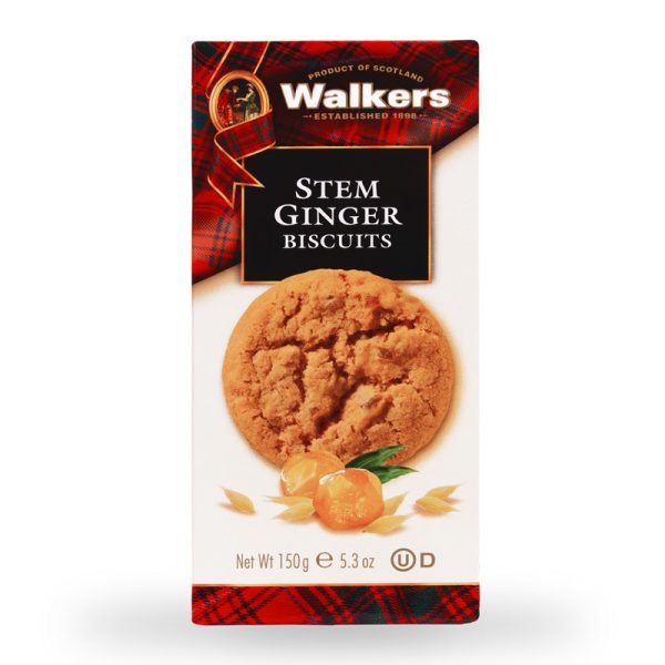 Walkers Stem Ginger Biscuits 150g