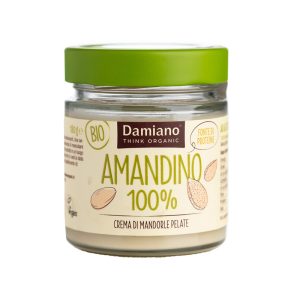 Creme de Amêndoas sem pele Amandino Biológico Damiano 180g