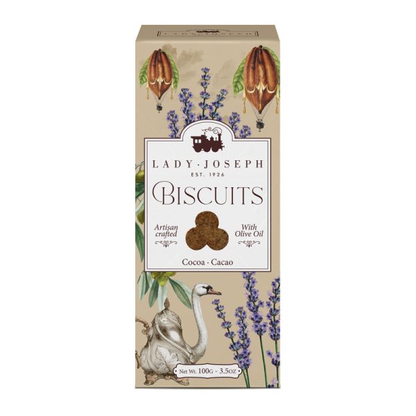 Biscoitos de Cacau Lady Joseph 100g