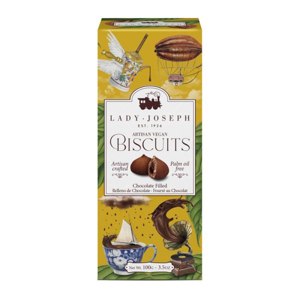 Biscoitos Recheados de Chocolate Lady Joseph 100g