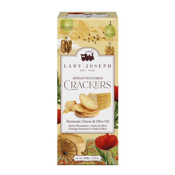 Crackers de Parmigiano Reggiano e Azeite Lady Joseph 100g