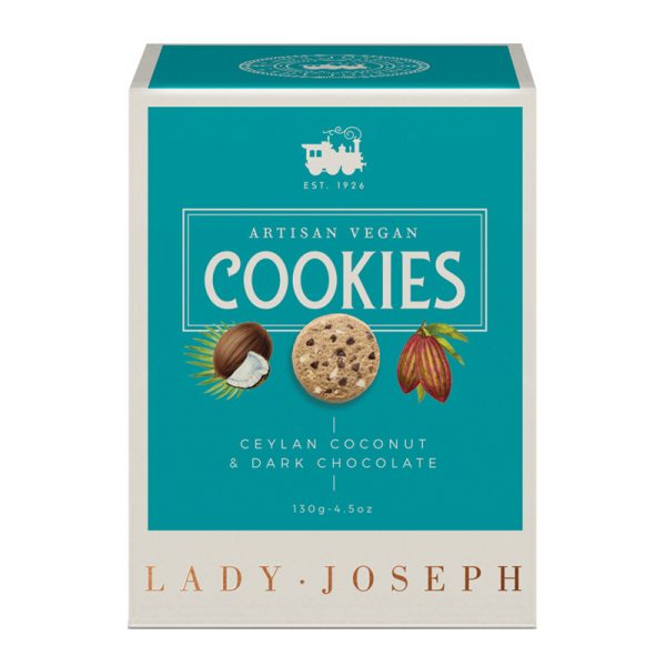 Bolachas de Coco e Chocolate Preto Lady Joseph 130g